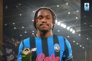 小角度爆射破门!卢克曼当选亚特兰大vs米兰全场最佳球员 小角度爆射破门!卢克曼当选亚特兰大vs米兰全场最佳球员