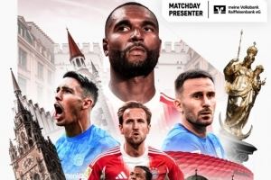 拜仁发布对阵药厂海报:我们的城市、我们的球迷、我们的球场 拜仁发布对阵药厂海报:我们的城市、我们的球迷、我们的球场