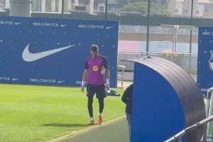 记者:霍安-加西亚重返训练场,他的康复已经进入最后阶段 记者:霍安-加西亚重返训练场,他的康复已经进入最后阶段